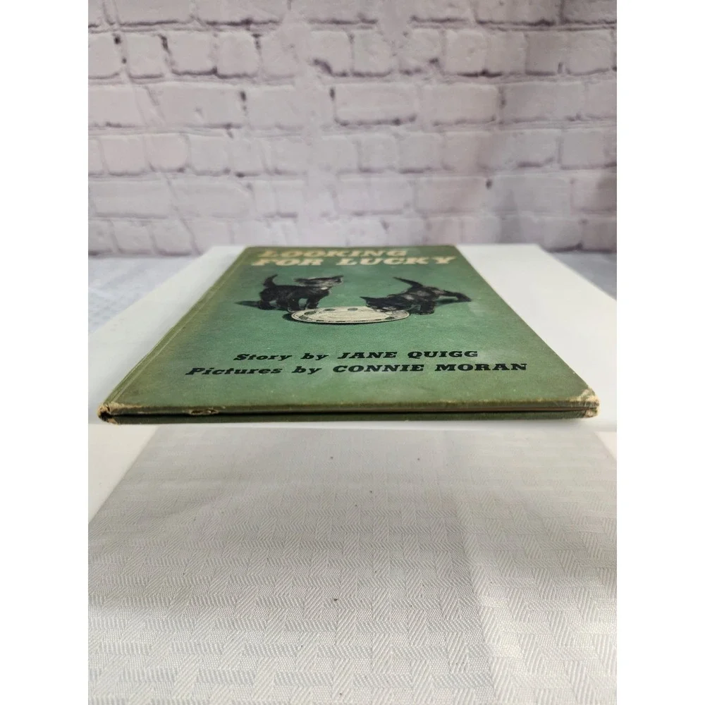 Looking for Lucky Jane Quigg 1946 Children's Book Illustrated by Connie Moran HC